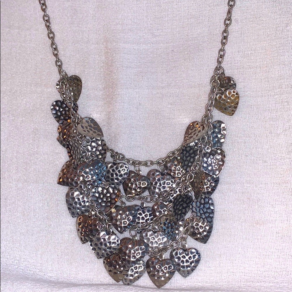 Dangle hearts necklace